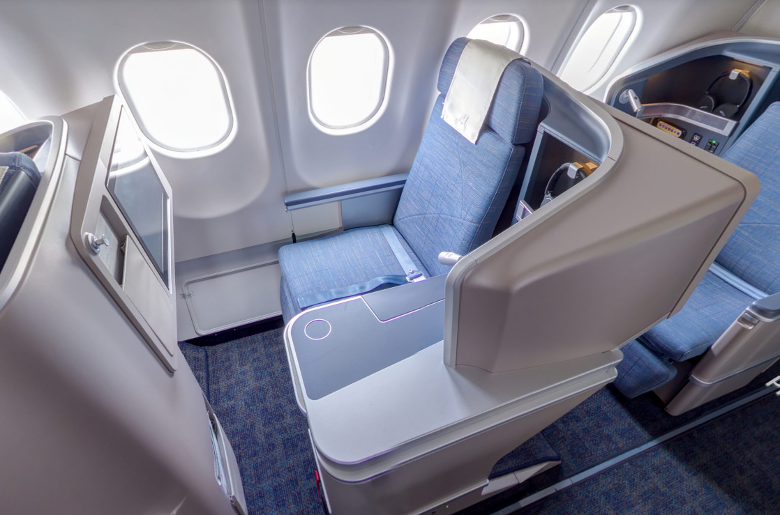 business class international flights